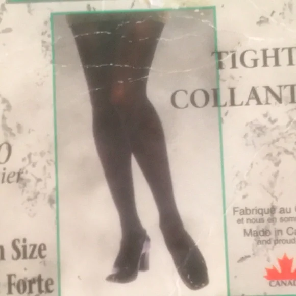 🇨🇦 Queen Size Tights - Navy Blue 225-250 lbs. - Picture 7 of 10